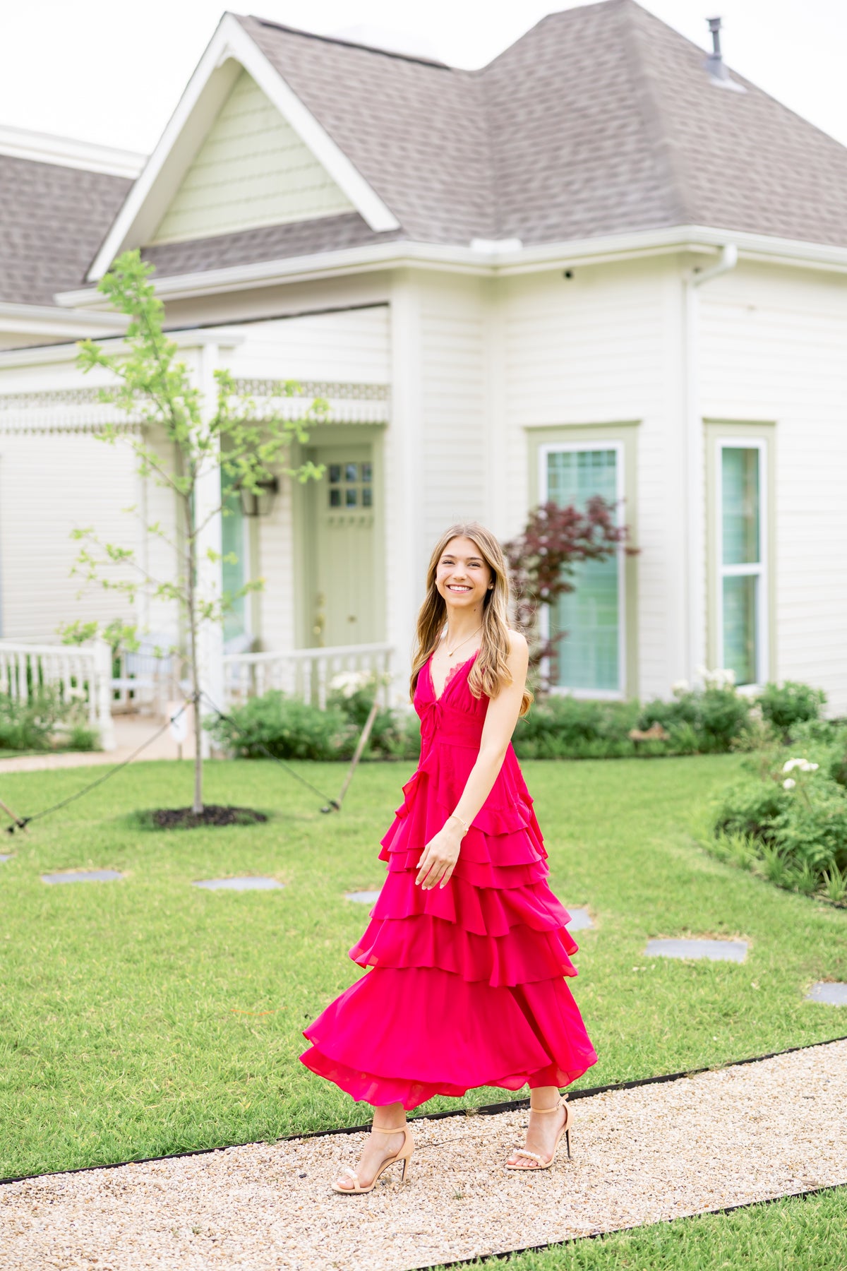 Berry Bliss Midi Dress