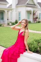 Berry Bliss Midi Dress