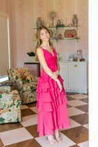 Berry Bliss Midi Dress