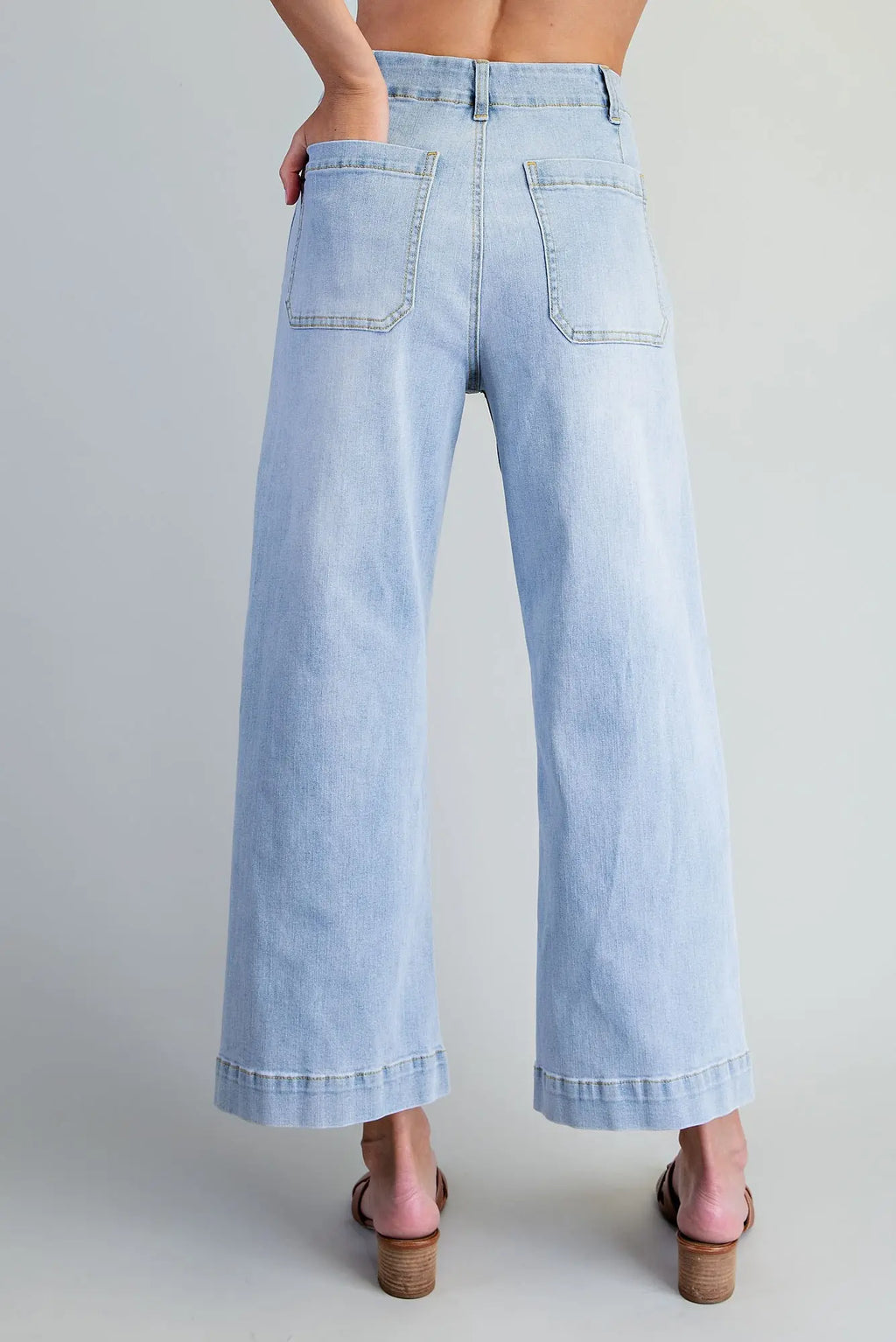 Light Wash Denim Pant