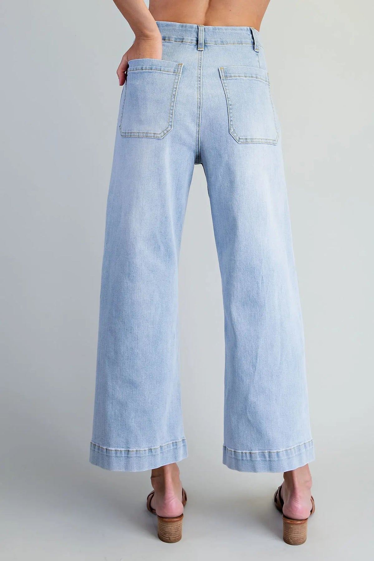 Light Wash Denim Pant